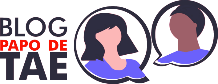 logo papo de tae - fundo transparente